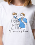 T Zone Short Sleeve T-Shirt Cartoon Non Raglan Cute