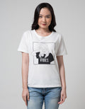 T Zone Short Sleeve T-Shirt Cartoon Non Raglan Cute