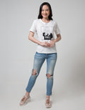 T Zone Short Sleeve T-Shirt Cartoon Non Raglan Cute