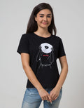 T Zone Short Sleeve T-Shirt Cartoon Non Raglan Cute