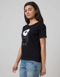 T Zone Short Sleeve T-Shirt Cartoon Non Raglan Cute