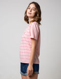 T Zone Short Sleeve T-Shirt Cartoon Non Raglan Cute