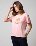 T Zone Short Sleeve T-Shirt Cartoon Non Raglan Cute
