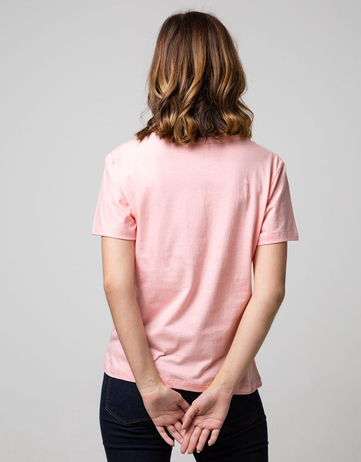 T Zone Short Sleeve T-Shirt Cartoon Non Raglan Cute