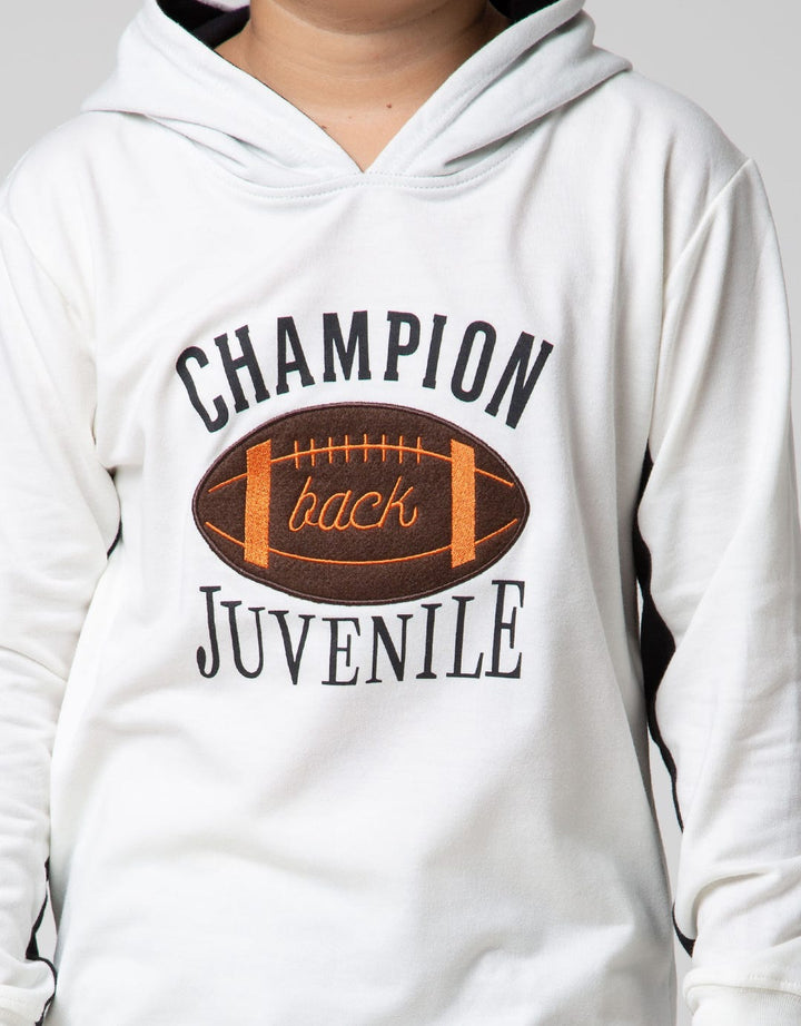 Aero Kids Sweatshirt Hoodie Knitting Regular Baseball Embroidery