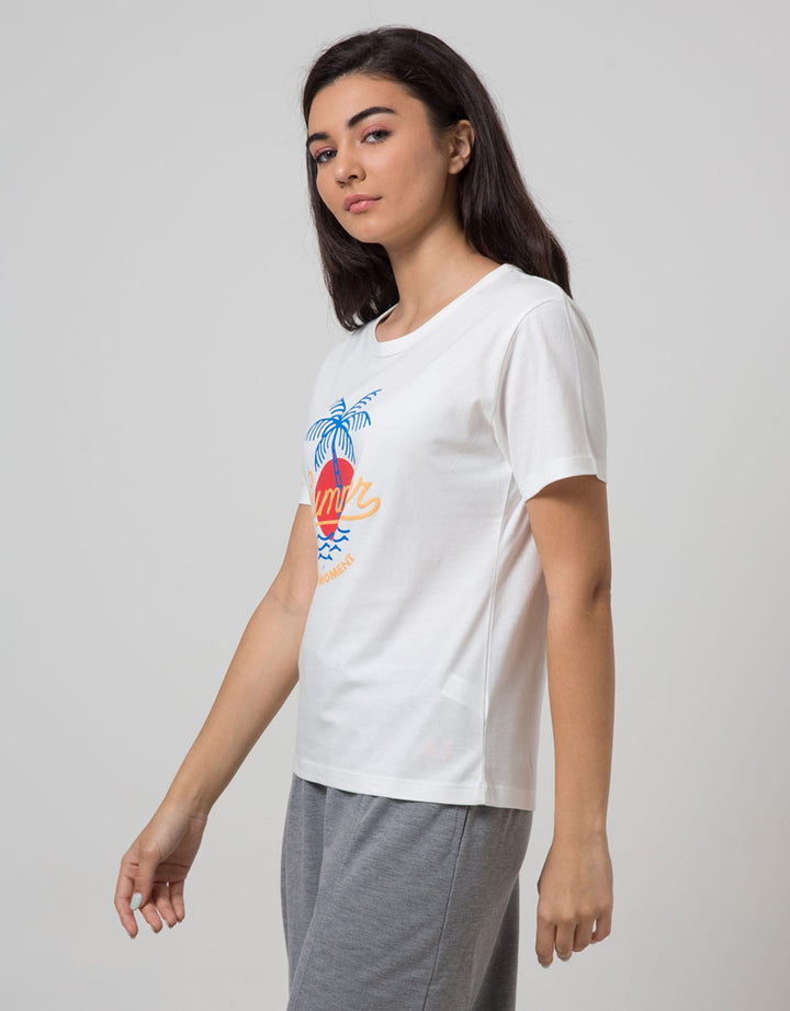 T Zone Short Sleeve T-Shirt Cartoon Non Raglan Cute