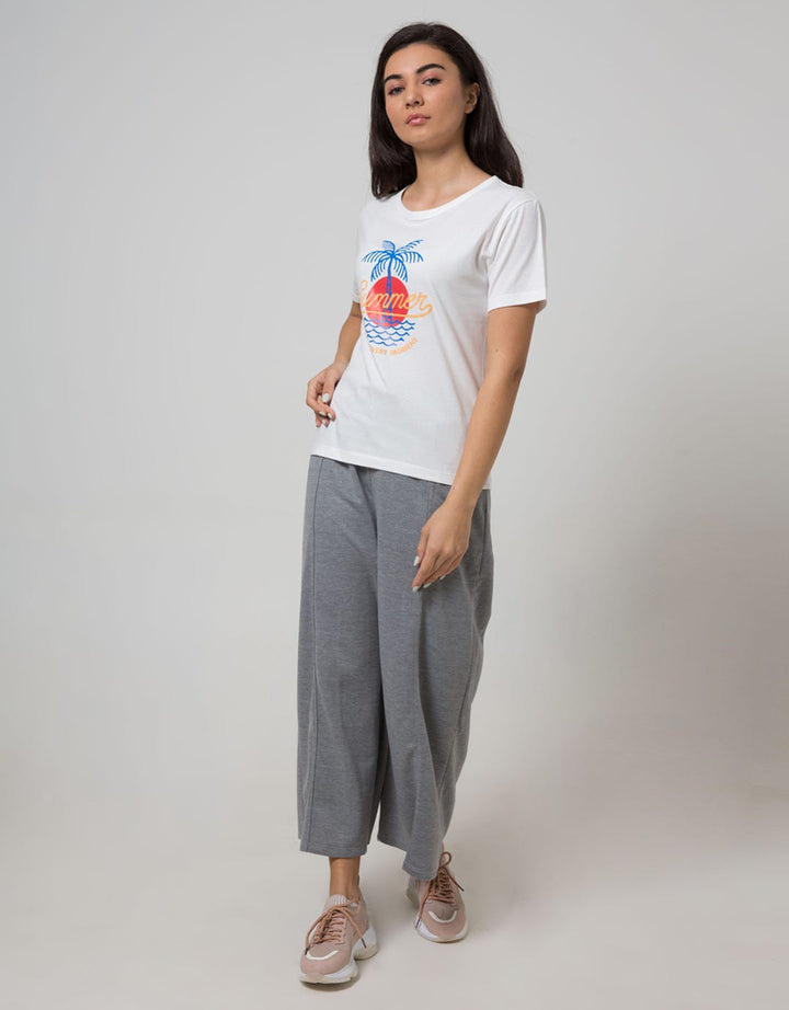 T Zone Short Sleeve T-Shirt Cartoon Non Raglan Cute