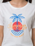 T Zone Short Sleeve T-Shirt Cartoon Non Raglan Cute