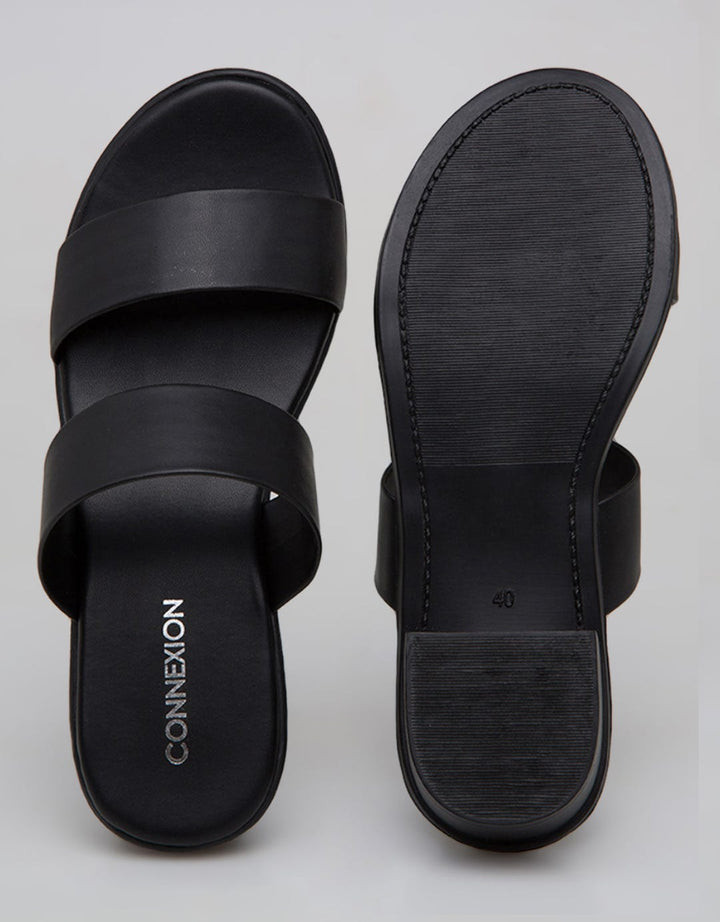 Connexion Slipper Double Strap Sandals