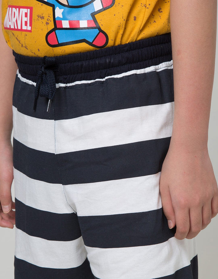 Aero Kids Shorts Pants Knit Printnofloc Tade Little Stripe