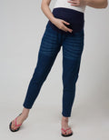 St. Yves Mom Washed Denim Long Pants