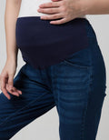 St. Yves Mom Washed Denim Long Pants