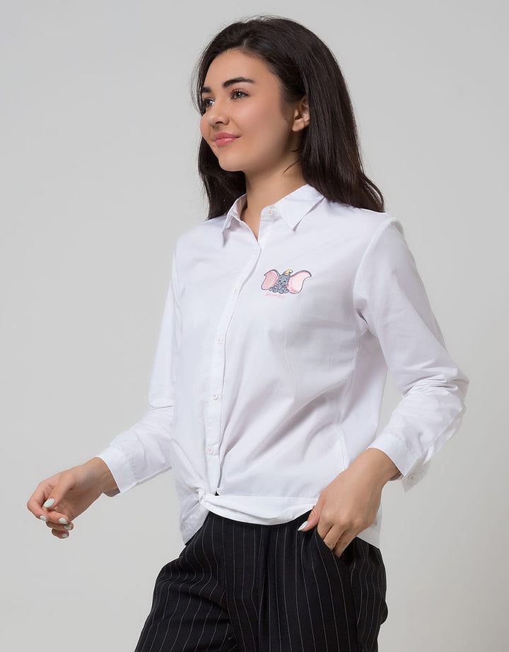 Disney Top Long Sleeve Shirt Dumbo Embro