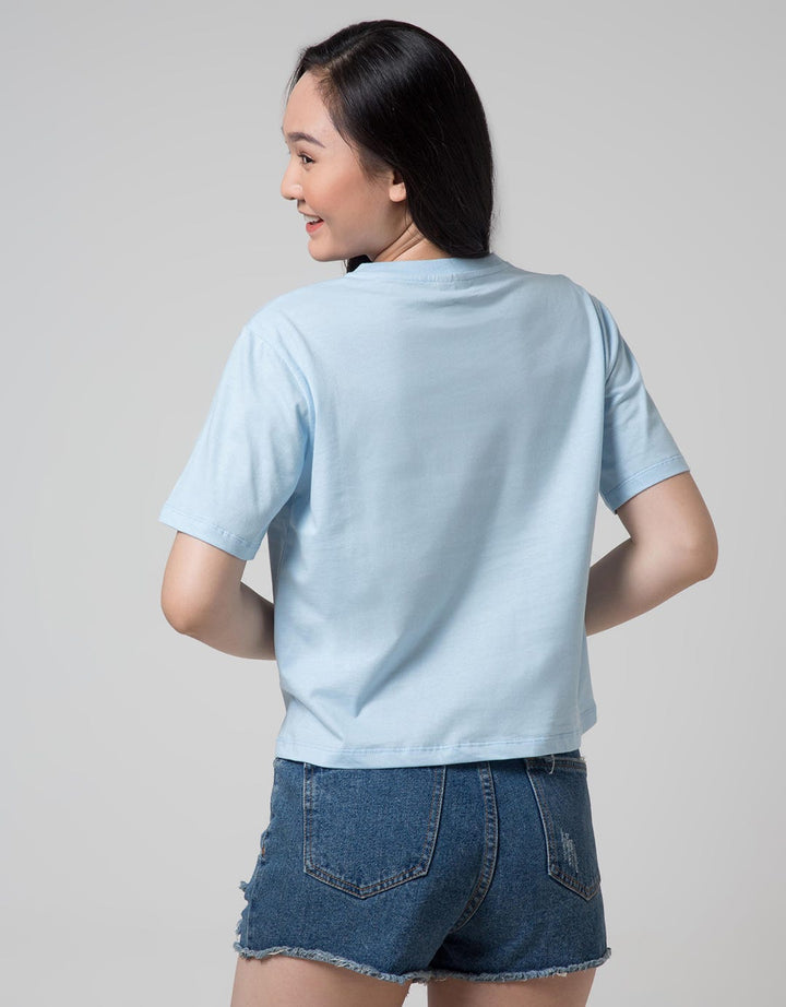 Disney Short Sleeve Women T-Shirt Dumbo Pocket