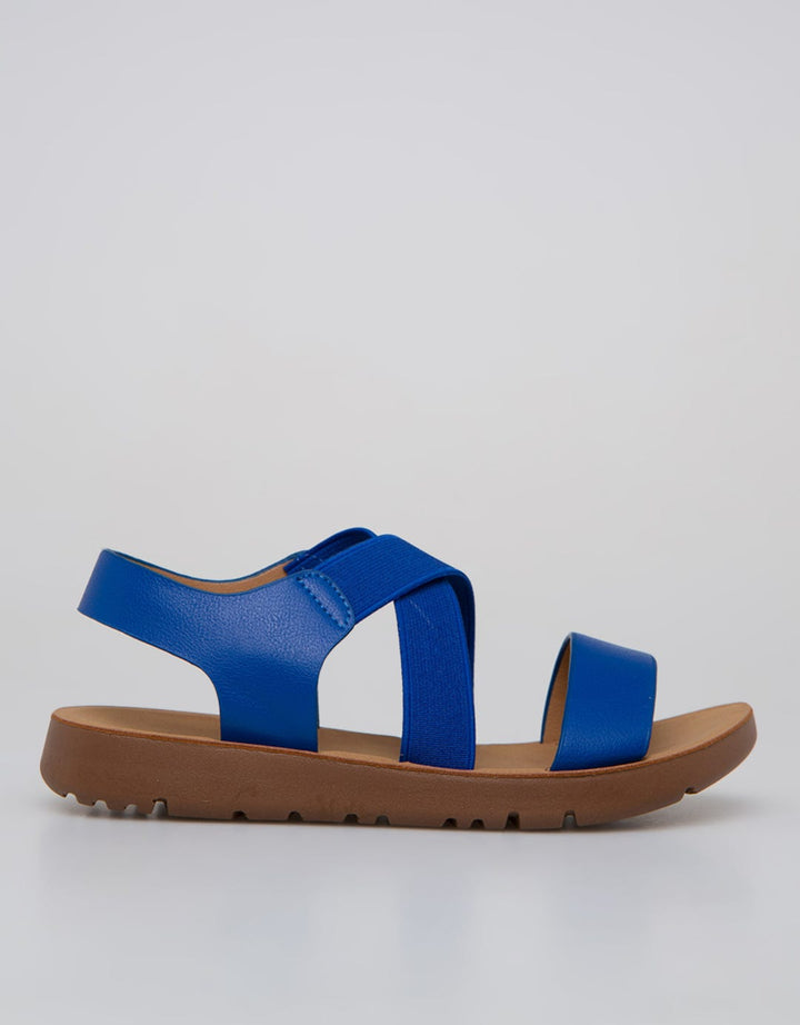Nevada Ankle Cross Strap Sandals Girls