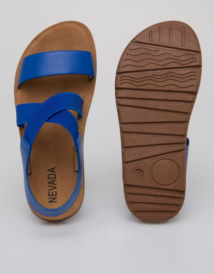 Nevada Ankle Cross Strap Sandals Girls