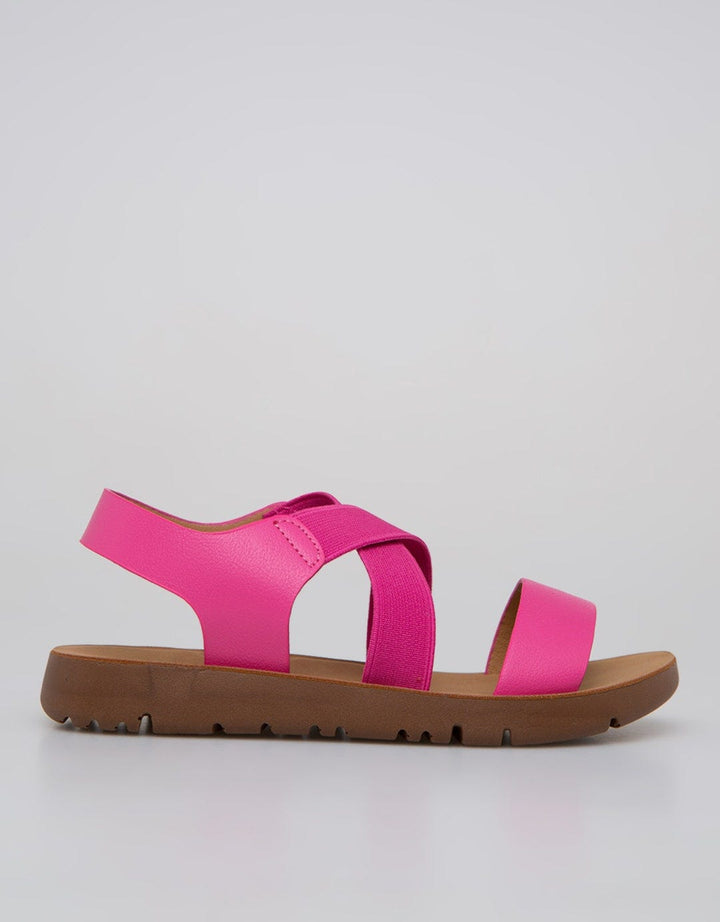 Nevada Ankle Cross Strap Sandals Girls