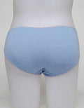 Nevada Midi Briefs Pln Misty Contrast Elastic