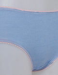 Nevada Midi Briefs Pln Misty Contrast Elastic