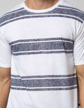 Nevada Short Sleeve T-Shirt Print Big Stripe With Hd Print Men