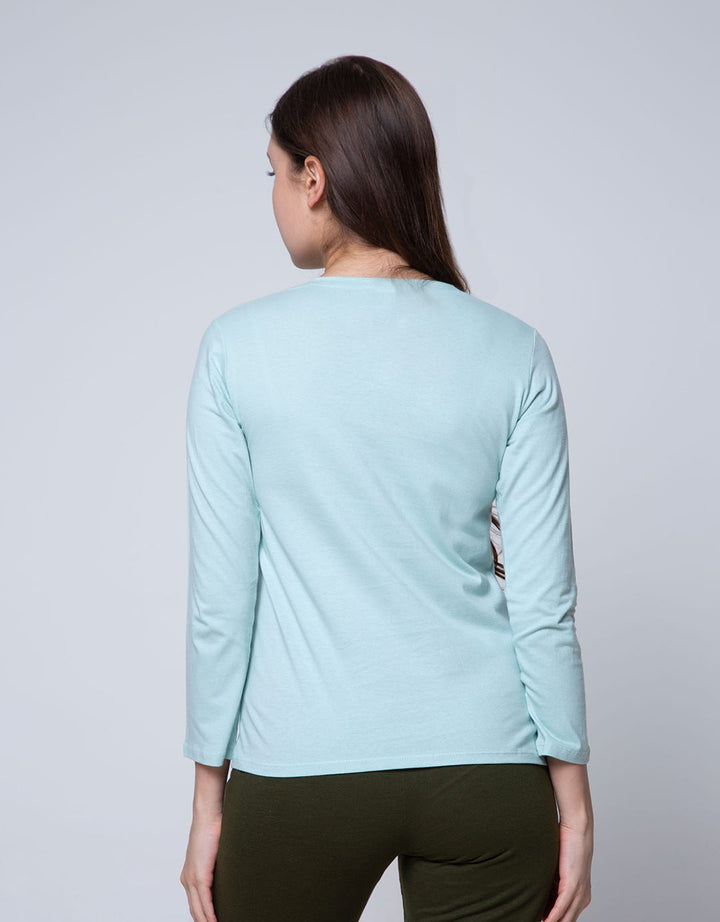 T Zone Long Sleeve T-Shirt Photoprint Regular Girly