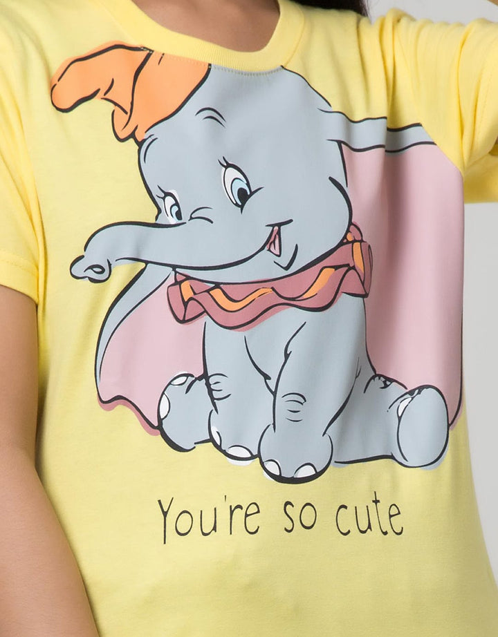 Disney Short Sleeve T-Shirt Basic You're So Cute