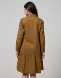Nevada Long Sleeve Midi Dress