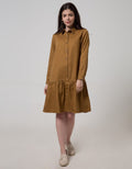 Nevada Long Sleeve Midi Dress