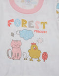 Pipiniko Ls Farm Animal Screen Printed T-Shirt