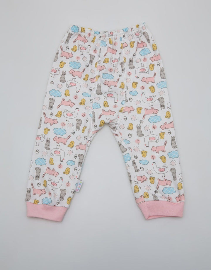 Pipiniko Long Pants Rib Farm Animal