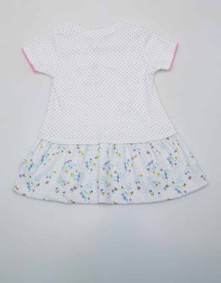 Pipiniko Short Sleeve Midi Dress Daddy L.Flower