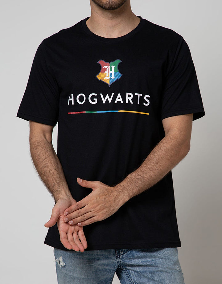 T Zone Short Sleeve T-Shirt Wb Harry Potter Hogwarts