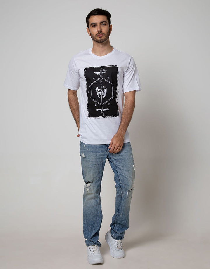 T Zone Short Sleeve T-Shirt Harry Potter Tomes And Scroll Design