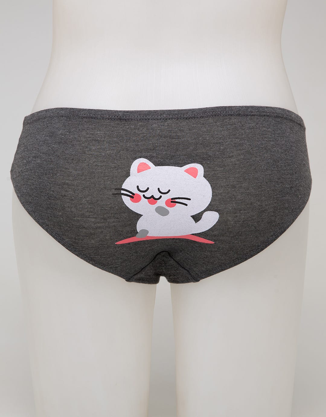 Nevada Midi Briefs Print Cute Cat Cd