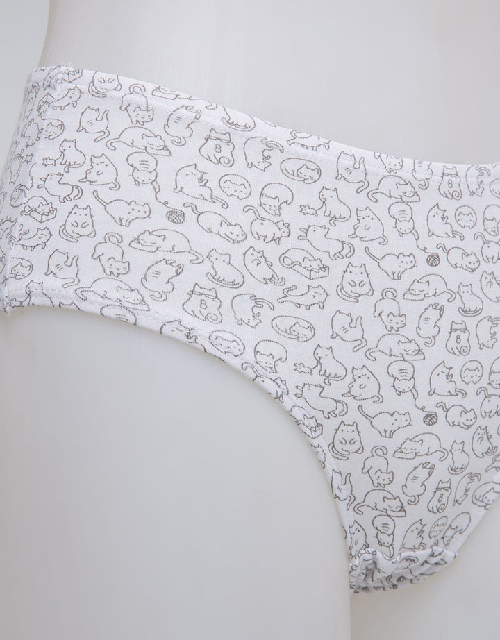 Nevada Midi Briefs Print Play Kitty