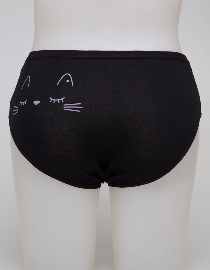 Nevada Midi Briefs Print Sleepy Cat