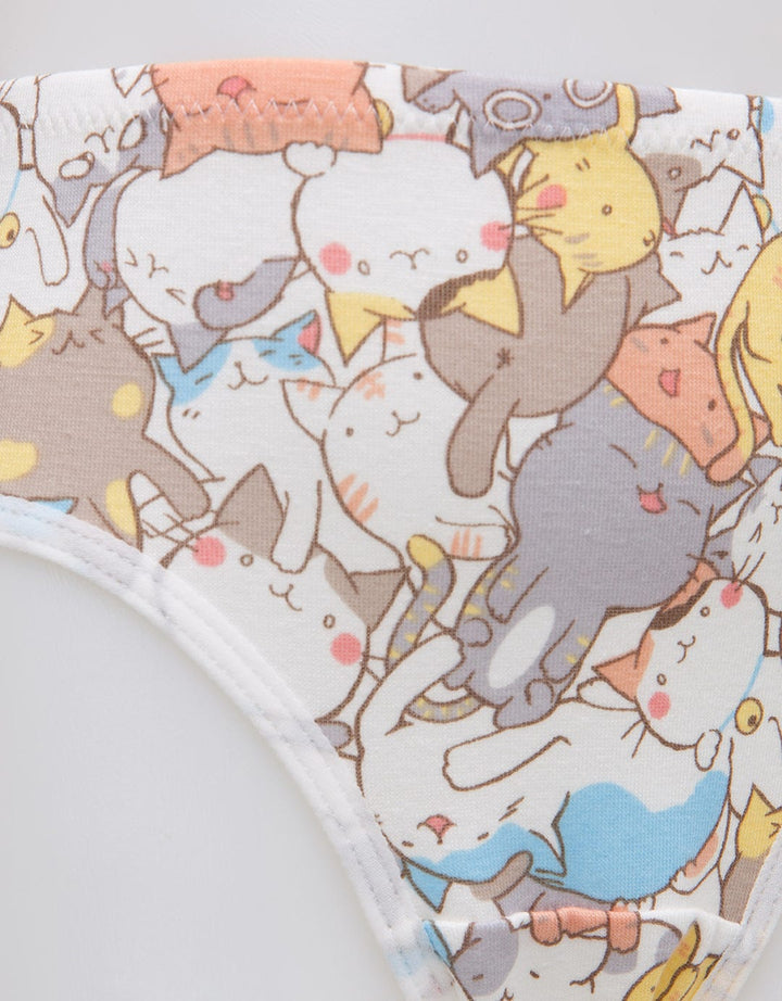 Nevada Mini Briefs Print Stupid Neko