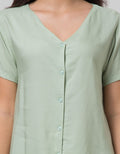 St. Yves Short Sleeve Pyjama Capri Polos Set Vivi