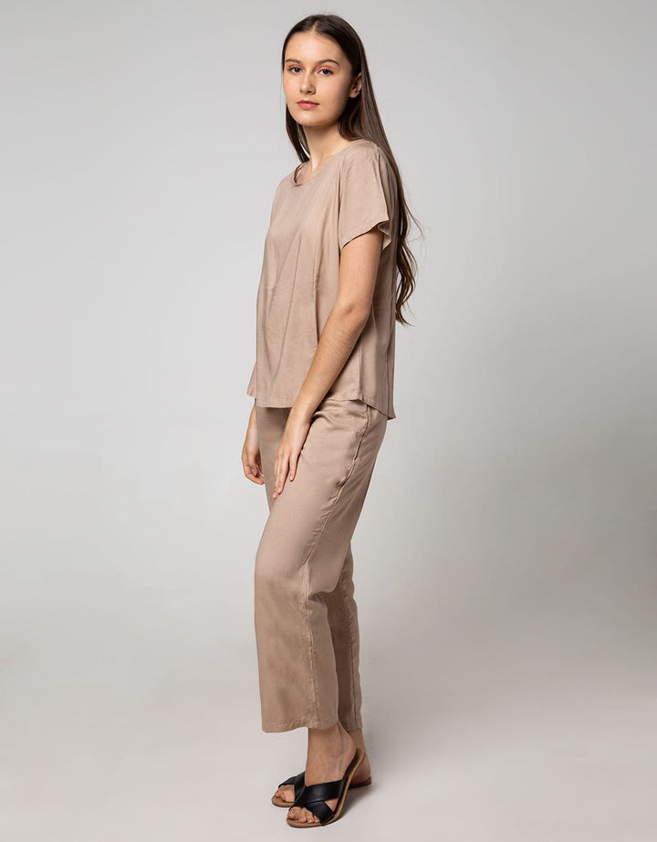 St. Yves Short Sleeve Pyjama Pants Polos Vivi