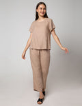St. Yves Short Sleeve Pyjama Pants Polos Vivi