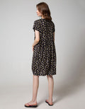 St. Yves Short Sleeve Midi Dress Sweet Gypsophilia