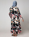 St. Yves Long Sleeve Maxi Dress Romantic Bloom