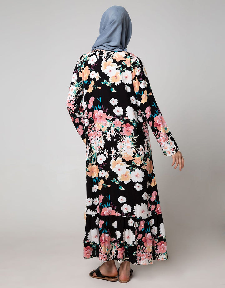 St. Yves Long Sleeve Maxi Dress Romantic Bloom