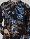 St. Yves Long Sleeve Maxi Dress Dark Pea