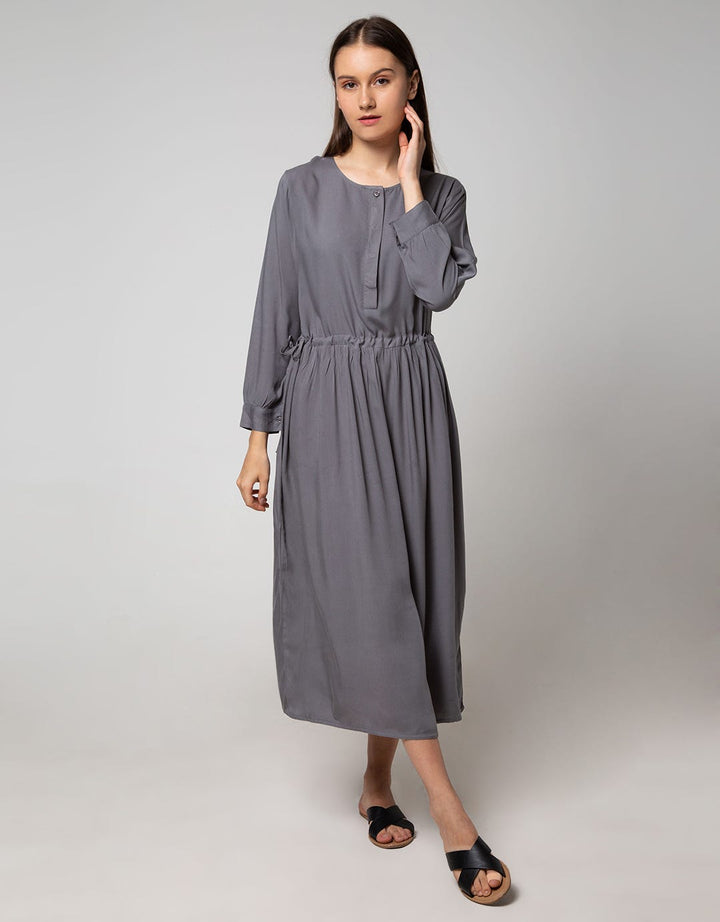 St. Yves Long Sleeve Maxi Dress Dusties Plain