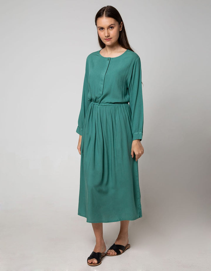 St. Yves Long Sleeve Maxi Dress Dusties Plain