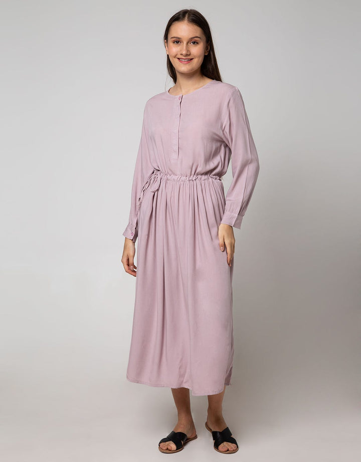 St. Yves Long Sleeve Maxi Dress Dusties Plain