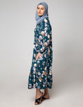 St. Yves Long Sleeve Maxi Dress Overlay Varnation