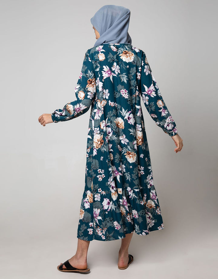 St. Yves Long Sleeve Maxi Dress Overlay Varnation