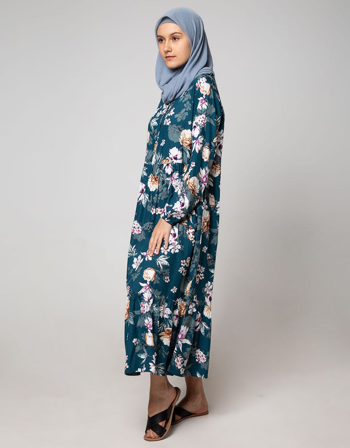 St. Yves Long Sleeve Maxi Dress Overlay Varnation